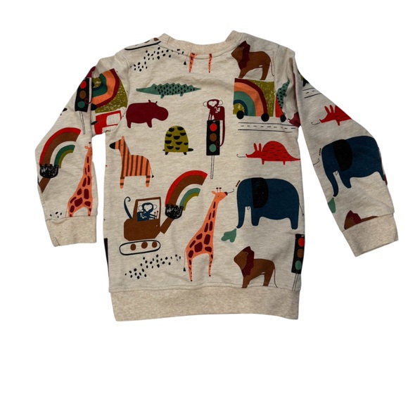 Toddler Boys Long Sleeve Dino & Animal Sweatshirt Bundle 5T - Picture 9 of 11